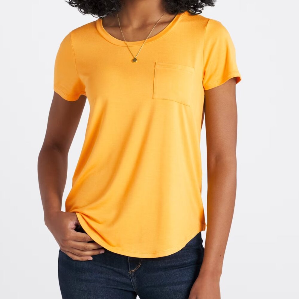 Market and Spruce Elaine Pocket Short Sleeve Tee
